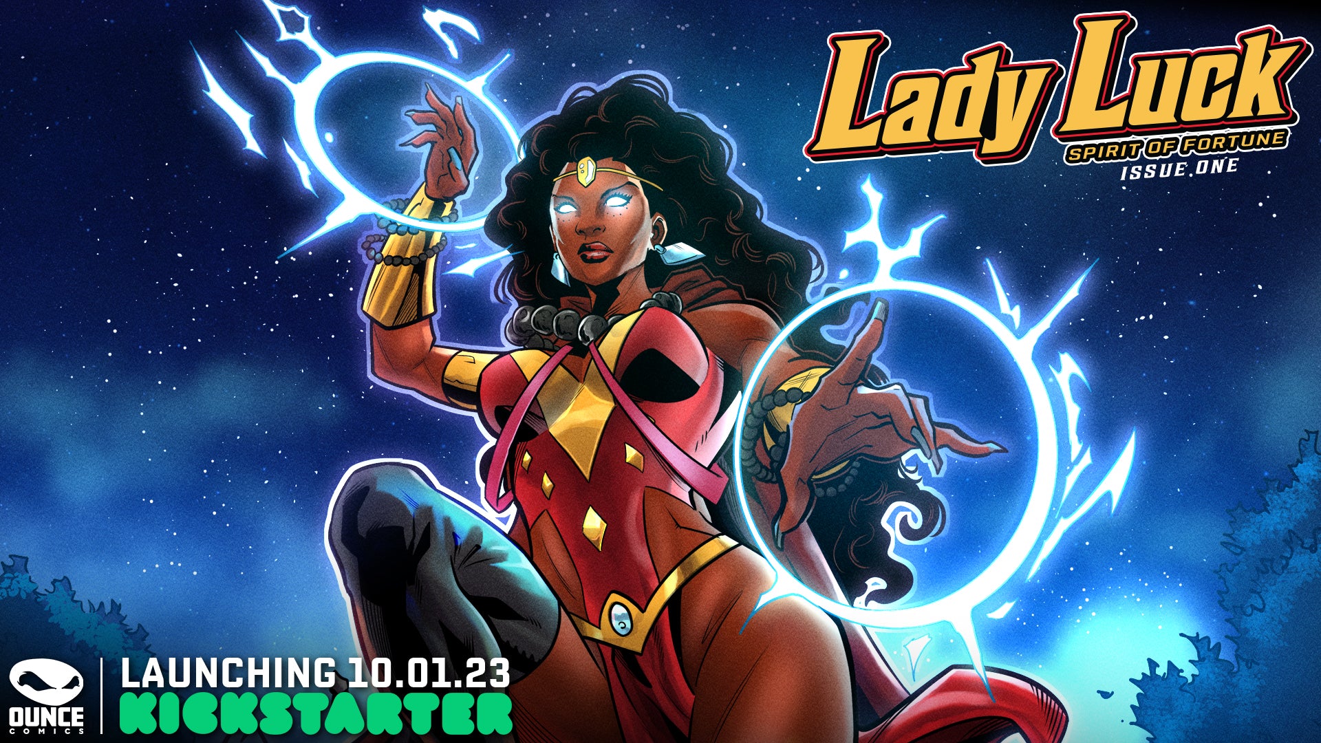 Coming to Kickstarter - Lady Luck: Spirit of Fortune #1
