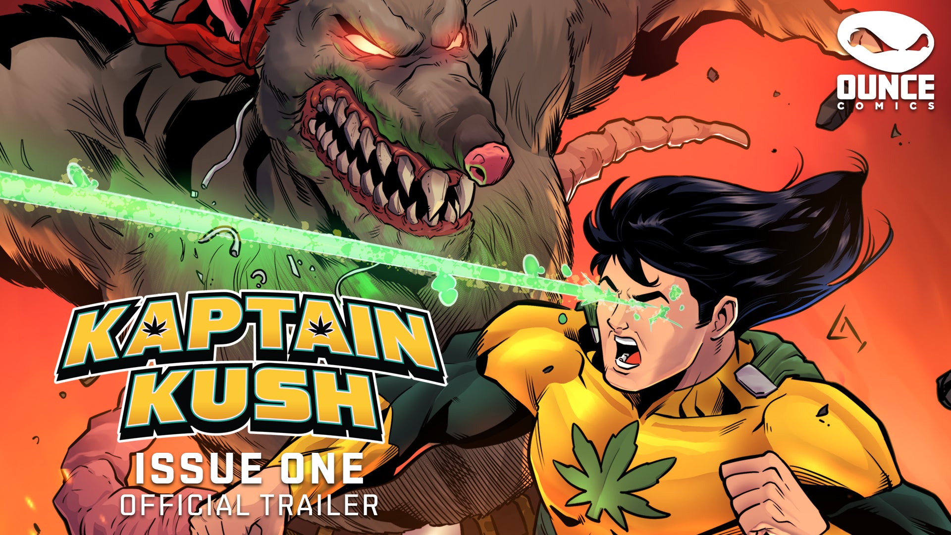 Kaptain Kush #1 - Official Comic Trailer